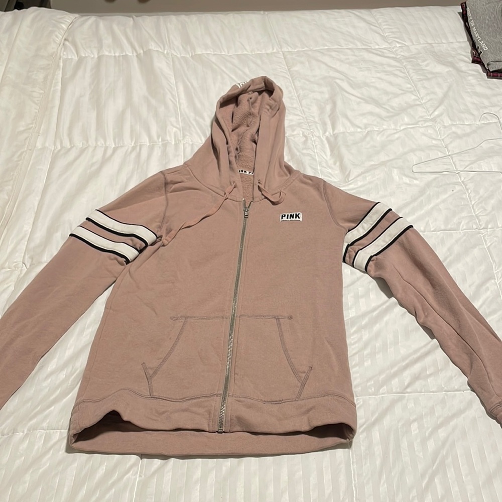 Victoria’s Secret pink zip up hoodie